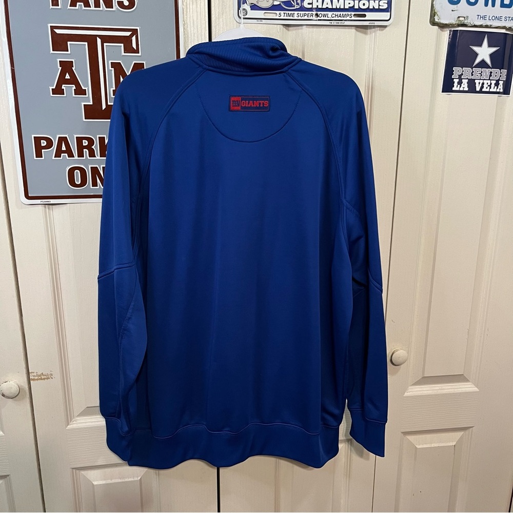 New York Giants Men’s Zip Up Sweatshirt - Picture 4 of 7